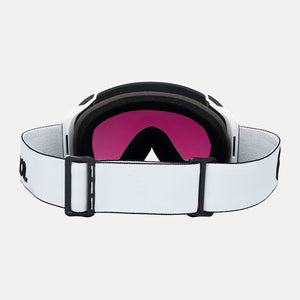ANON M4S Cylindrical Low Bridge Fit Goggle + MFI Facemask 2026 - White/Perceive Sunny Onyx