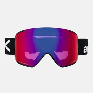 ANON M5 Goggle + MFI Facemask 2026 - Black/Perceive Sunny Red