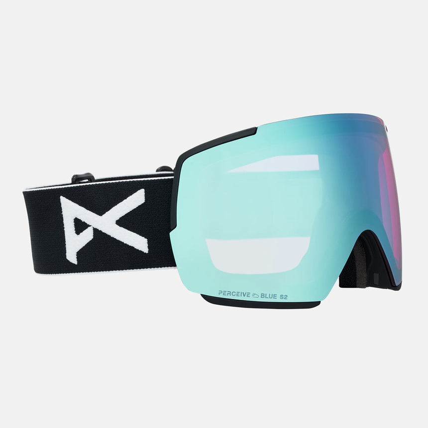 ANON M5 Goggle + MFI Facemask 2026 - Black/Perceive Variable Blue
