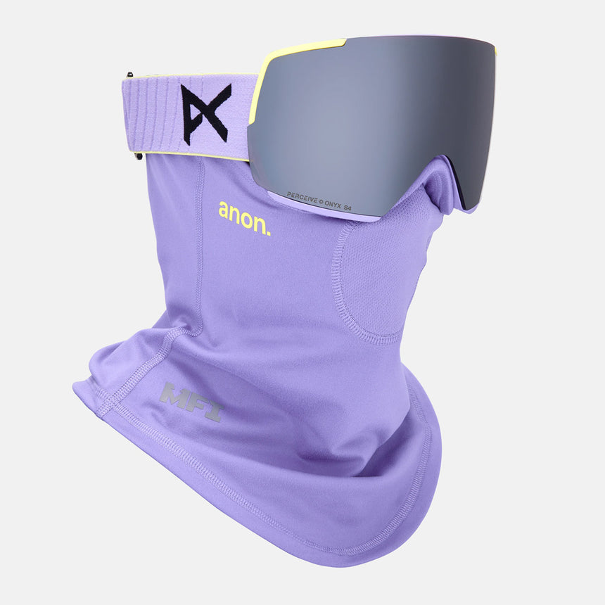 ANON M5 Goggle + MFI Facemask 2026 - Hyper Lilac/Perceive Sunny Onyx