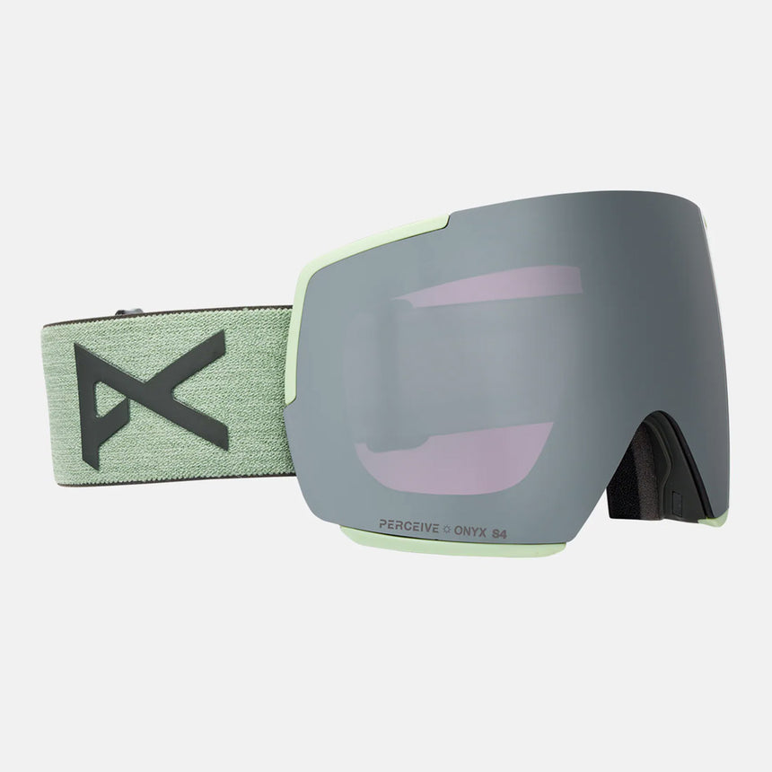 ANON M5 Goggle + MFI Facemask 2026 - Soft Sage/Perceive Sunny Onyx