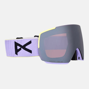 ANON M5 Low Bridge Fit Goggle + MFI Facemask 2026 - Hyper Lilac/Perceive Sunny Onyx