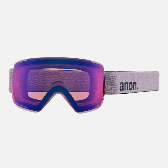 ANON M5S Goggle + MFI Facemask 2024 - Elderberry/Perceive Sunny Onyx