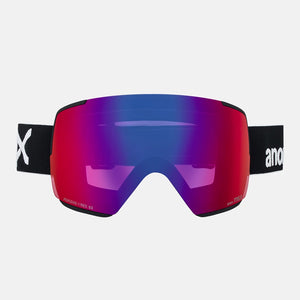 ANON M5S Goggle + MFI Facemask 2026 - Black/Perceive Sunny Red
