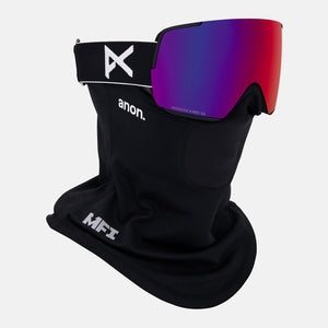 ANON M5S Goggle + MFI Facemask 2026 - Black/Perceive Sunny Red