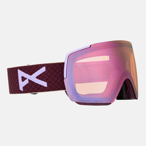 ANON M5S Goggle + MFI Facemask 2026 - Deep Cherry Lilac/Perceive Cloudy Pink
