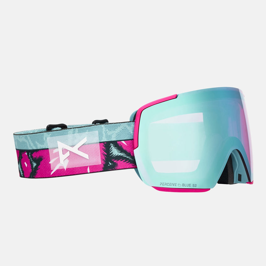 ANON M5S Goggle + MFI Facemask 2026 - Pink Tides/Perceive Variable Blue