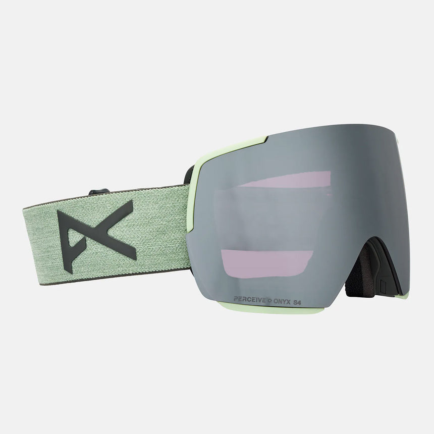 ANON M5S Goggle + MFI Facemask 2026 - Soft Sage/Perceive Sunny Onyx