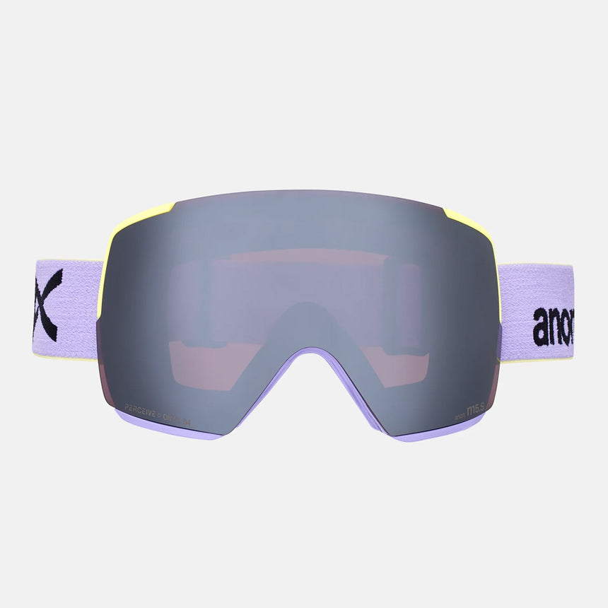 ANON M5S Low Bridge Fit Goggle + MFI Facemask 2026 - Hyper Lilac/Perceive Sunny Onyx