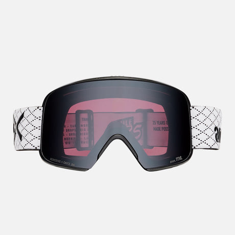 ANON M6 Cylindrical Goggle + MFI Facemask - Mile 25/Perceive Sunny Onyx