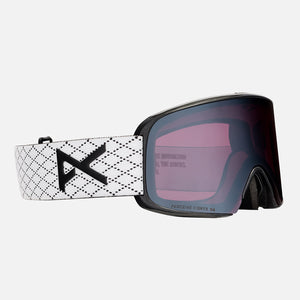 ANON M6 Cylindrical Goggle + MFI Facemask - Mile 25/Perceive Sunny Onyx
