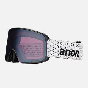 ANON M6 Cylindrical Goggle + MFI Facemask - Mile 25/Perceive Sunny Onyx