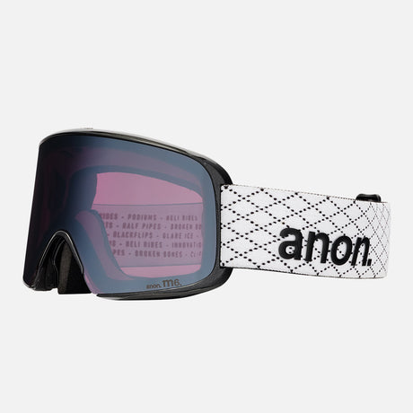 ANON M6 Cylindrical Goggle + MFI Facemask - Mile 25/Perceive Sunny Onyx