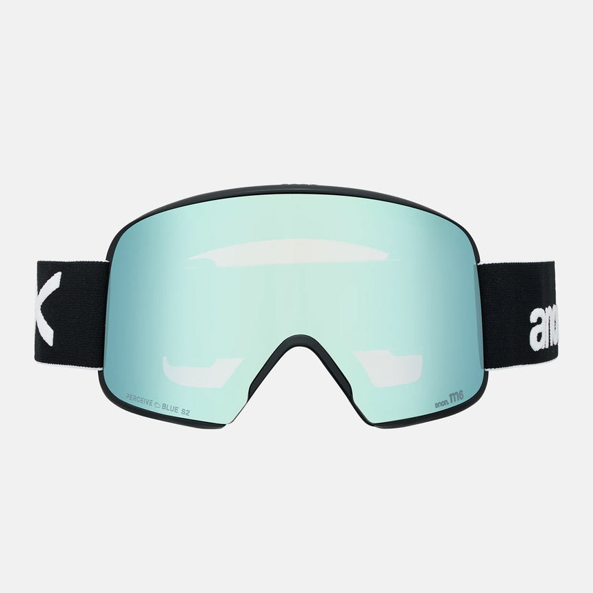 ANON M6 Goggle + MFI Facemask 2026 - Black/Perceive Variable Blue