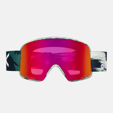 ANON M6 Goggle + MFI Facemask 2026 - Family Tree/Perceive Sunny Red