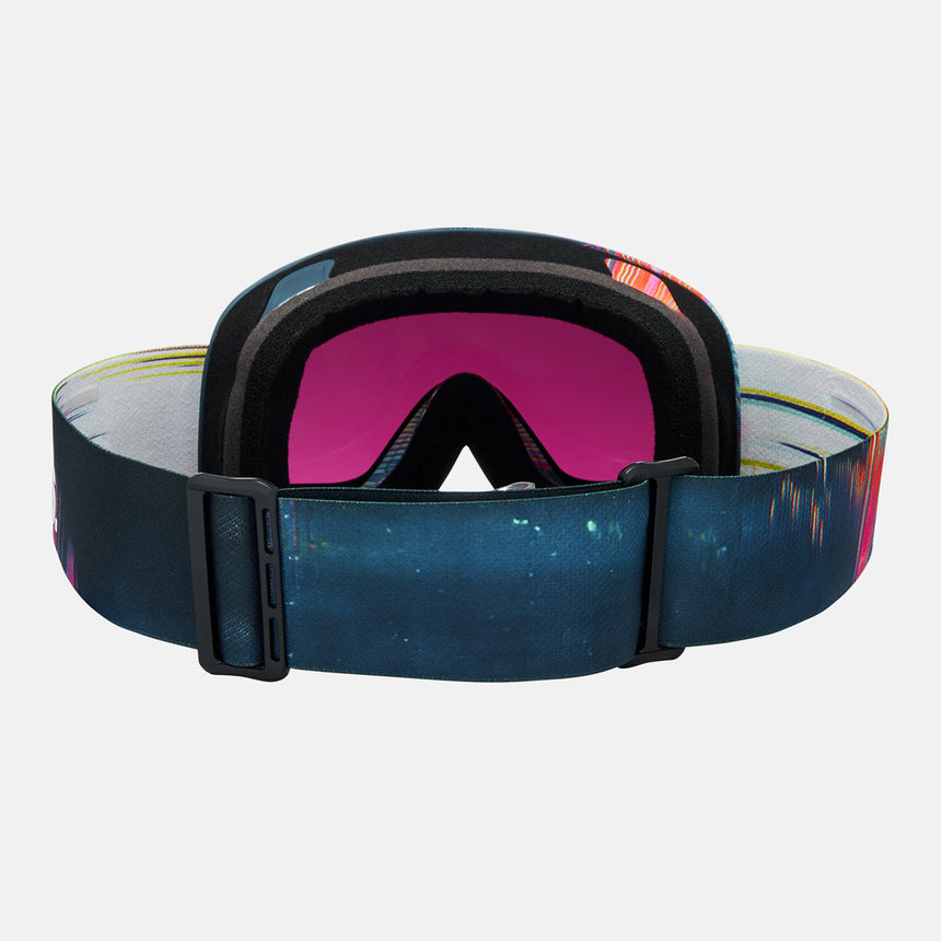 ANON M6 Goggle + MFI Facemask 2026 - Glitch Lines/Perceive Sunny Onyx