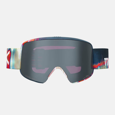 ANON M6 Goggle + MFI Facemask 2026 - Glitch Lines/Perceive Sunny Onyx