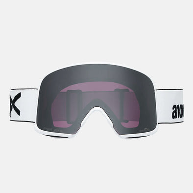 ANON M6 Low Bridge Fit Goggle + MFI Facemask 2026 - White/Perceive Sunny Onyx