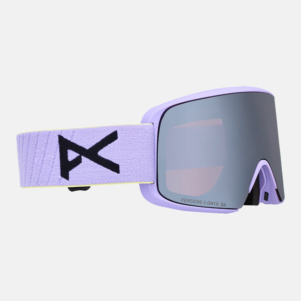 ANON M6S Low Bridge Fit Goggle + MFI Facemask 2026 - Hyper Lilac/Perceive Sunny Onyx
