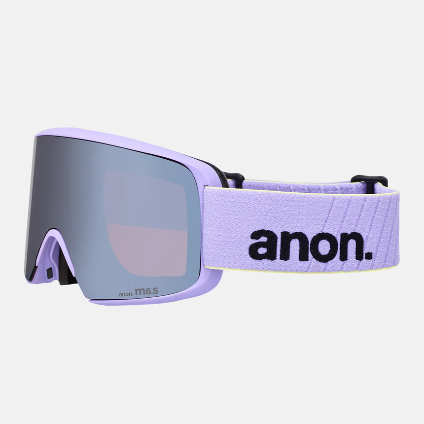 ANON M6S Low Bridge Fit Goggle + MFI Facemask 2026 - Hyper Lilac/Perceive Sunny Onyx