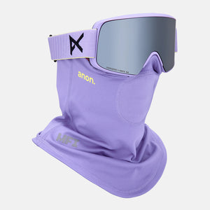 ANON M6S Low Bridge Fit Goggle + MFI Facemask 2026 - Hyper Lilac/Perceive Sunny Onyx