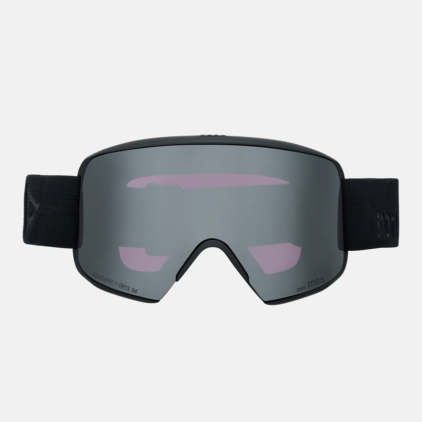 ANON M6S Low Bridge Fit Goggle + MFI Facemask 2026 - Smoke/Perceive Sunny Onyx