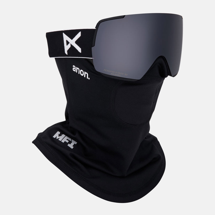 ANON M6S Low Bridge Fit Goggle + MFI Facemask 2026 - Smoke/Perceive Sunny Onyx