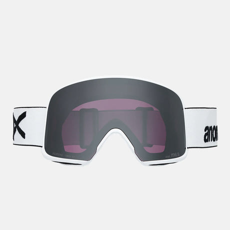 ANON M6S Low Bridge Fit Goggle + MFI Facemask 2026 - White/Perceive Sunny Onyx