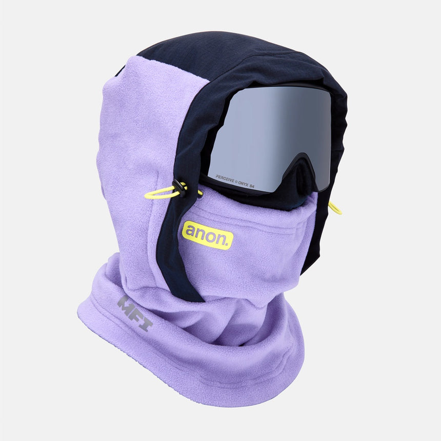 ANON MFI Fleece Hood - Hyper Lilac