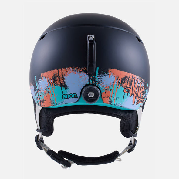 ANON MINE77 Oslo Wavecel Helmet - True Black Spray Paint