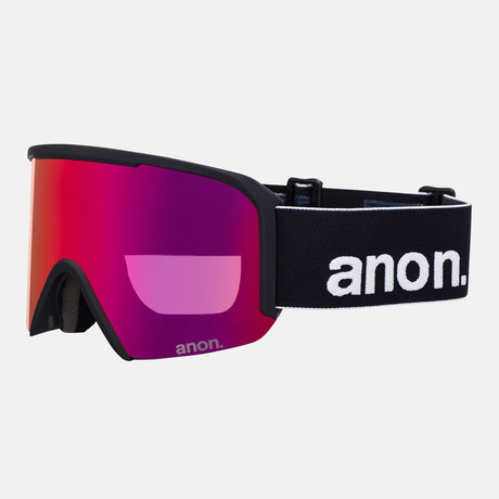 ANON Nesa Goggle + MFI Facemask 2026 - Black/Perceive Sunny Red