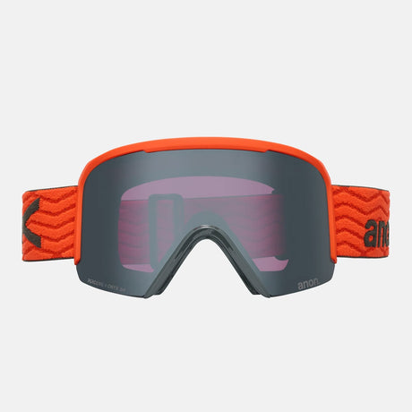 ANON Nesa Goggle + MFI Facemask 2026 - Fiesta Red/Perceive Sunny Onyx