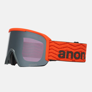 ANON Nesa Goggle + MFI Facemask 2026 - Fiesta Red/Perceive Sunny Onyx