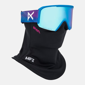 ANON Nesa Goggle + MFI Facemask 2026 - Pink Denim/Perceive Variable Blue