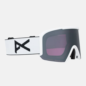 ANON Nesa Goggle + MFI Facemask 2026 - White/Perceive Sunny Onyx