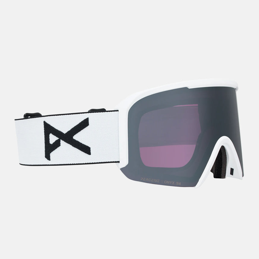 ANON Nesa Goggle + MFI Facemask 2026 - White/Perceive Sunny Onyx