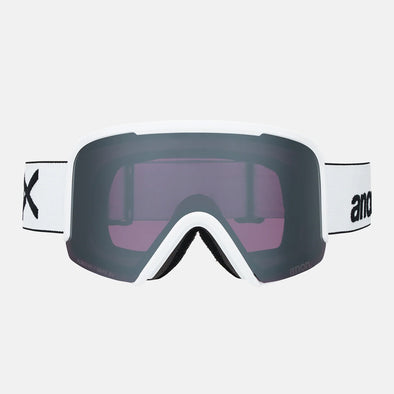ANON Nesa Low Bridge Fit Goggle 2026 - White/Perceive Sunny Onyx