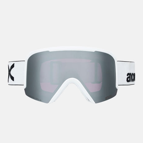ANON Nesa S Goggle + MFI Facemask 2026 - White/Perceive Sunny Onyx