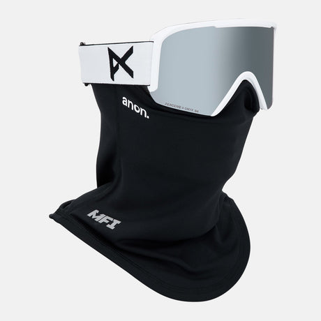 ANON Nesa S Goggle + MFI Facemask 2026 - White/Perceive Sunny Onyx