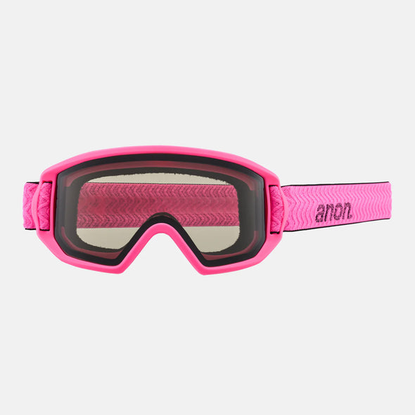 ANON Relapse Jr. Goggle + MFI Facemask 2025 - Pink/Smoke