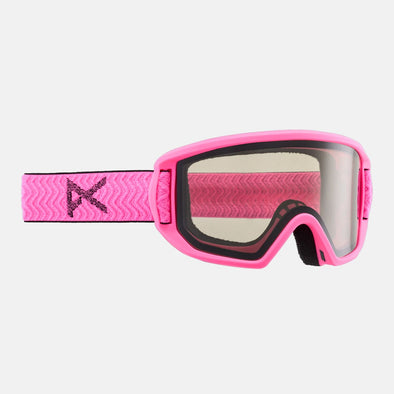 ANON Relapse Jr. Goggle + MFI Facemask 2025 - Pink/Smoke