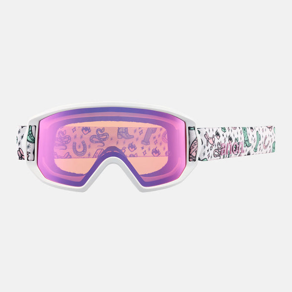 ANON Relapse Jr. Goggle + MFI Facemask 2025 - Western/Pink Amber