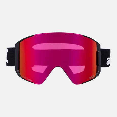 ANON Sync Goggle + MFI Facemask 2026 - Black/Perceive Sunny Red