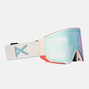 ANON Sync Goggle + MFI Facemask 2026 - Oat/Perceive Variable Blue