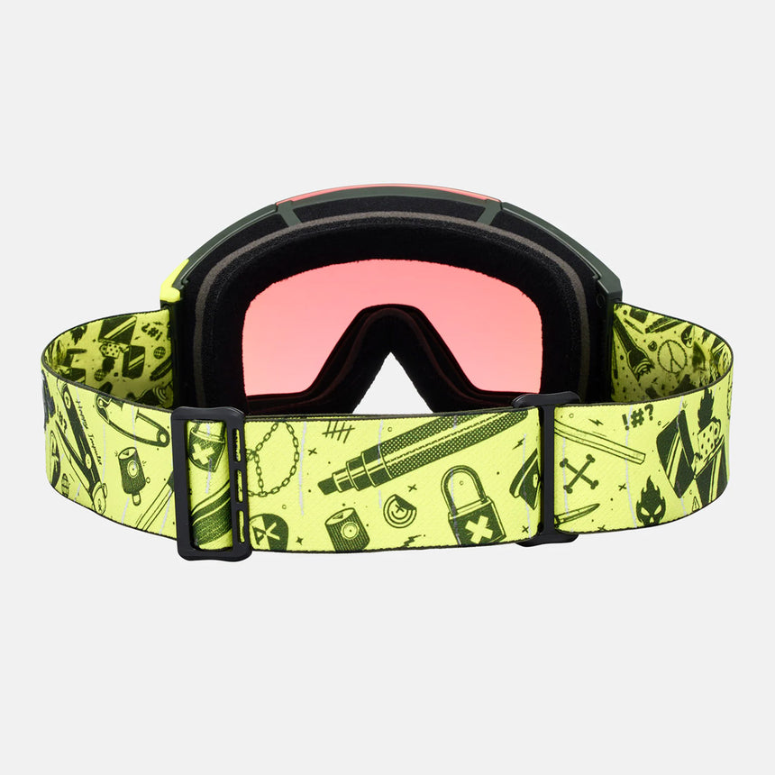 ANON Sync Goggle + MFI Facemask 2026 - Whirlwind/Perceive Variable Green