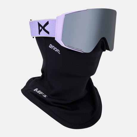 ANON Sync Low Bridge Fit Goggle + MFI Facemask 2026 - Hyper Lilac/Perceive Sunny Onyx