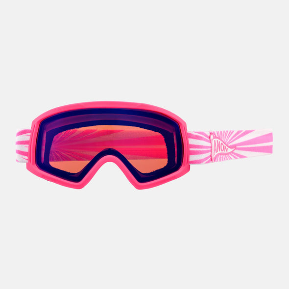 ANON Tracker 2.0 Low Bridge Fit Goggle 2025 - Pink Flag/Blue Amber