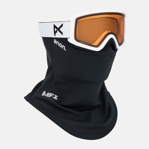 ANON Tracker 2.0 Low Bridge Fit Goggle 2026 - White/Amber