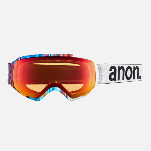ANON WM1 Low Bridge Fit Goggle + MFI Facemask 2024 - Feelgood/Preceive Sunny Bronze