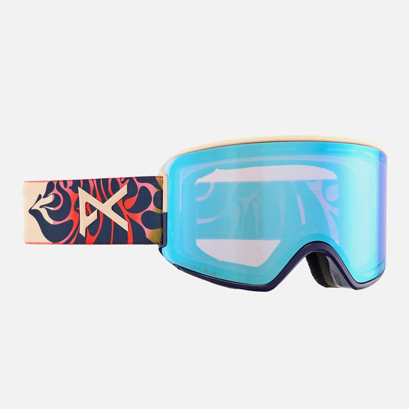 ANON WM3 Goggle + MFI Facemask 2025 - Focal/Perceive Variable Blue